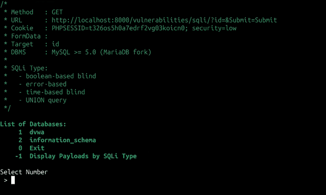 cover - project: sqlmapbash (SQLMap 인터랙티브 래퍼)
